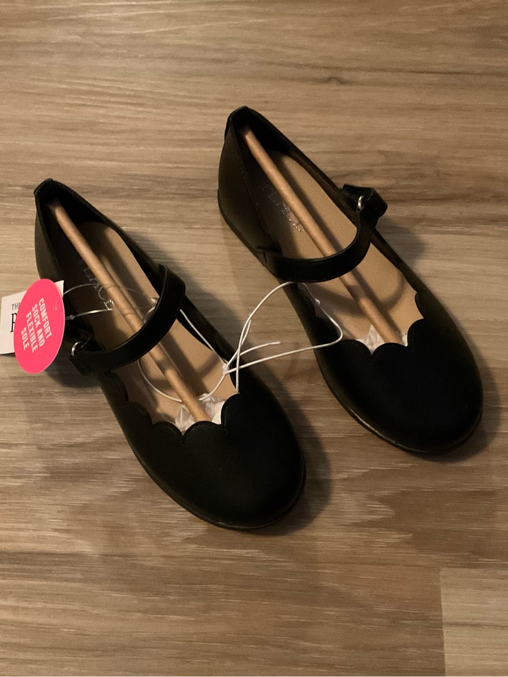 NWT The Children’s Place | Youth Size 12 Black Shoes - Mary Jane Style